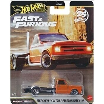 Hot Wheels Fast and Furious 1967 Chevrolet C/K (F4) Orange