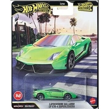 Hot Wheels Premium Boulevard series 146-150 Lamborghini Gallardo LP 570-4 Superleggera Green