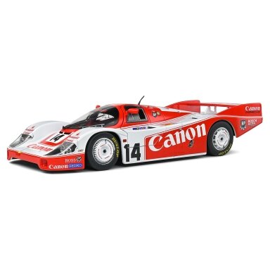 PRE-ORD3R Solido 1/18 1983 Porsche 956 LH #14 Le Mans, red/white