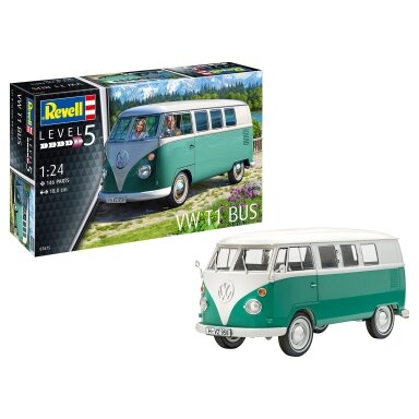 PRE-ORD3R Revell - Germany 1/24 Volkswagen T1 Bus Level 5, plastic modelkit