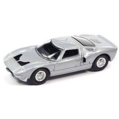 PRE-ORD3R Auto World Modeliukas 1965 Ford GT40 MK1, Silver PRE-ORD3R Auto World Modeliukas 1965 Ford GT40 MK1, Silver
