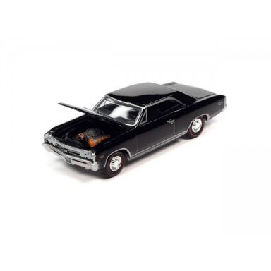 PRE-ORD3R Auto World Modeliukas 1967 Chevrolet Chevelle SS, Tuxedo Black PRE-ORD3R Auto World Modeliukas 1967 Chevrolet Chevelle SS, Tuxedo Black