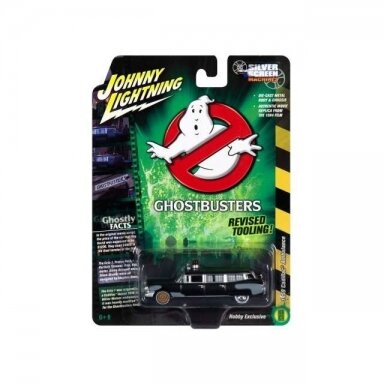 Johnny Lightning Modeliukas Ghostbusters Project Pre-Ecto Silver Screen Series Johnny Lightning Modeliukas Ghostbusters Project Pre-Ecto Silver Screen Series