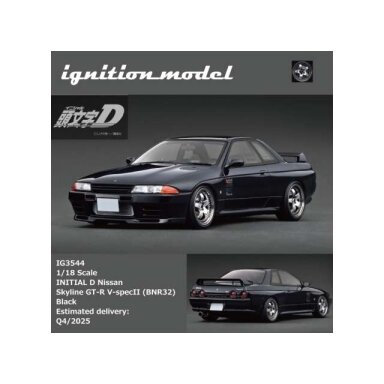 Ignition Modeliukas 1/18 Initial D Nissan Skyline GT-R V-SpecII
(BNR32), black