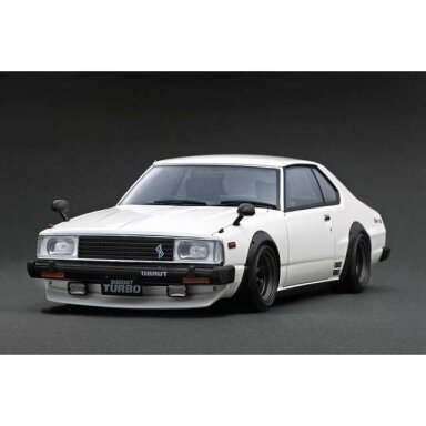 Ignition Modeliukas 1/18 Nissan Skyline 2000 Turbo GT-ES (C211), white Ignition Modeliukas 1/18 Nissan Skyline 2000 Turbo GT-ES (C211), white