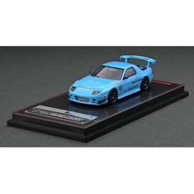 PRE-ORD3R Ignition Modeliukas 1/64 Mazda RX-7 (FC3S) RE Amemiya, light blue PRE-ORD3R Ignition Modeliukas 1/64 Mazda RX-7 (FC3S) RE Amemiya, light blue