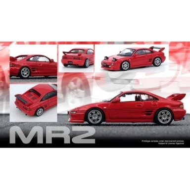 Inno64 Modeliukas 1/64 Toyota MR2 (SW20), red (yra Sandėlyje) Inno64 Modeliukas 1/64 Toyota MR2 (SW20), red (yra Sandėlyje)