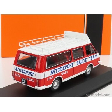 PRE-ORD3R IXO Models 1/43 RAF 2203 Assistance with roofrack, red/white