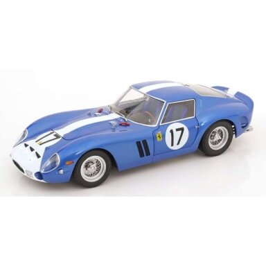 PRE-ORD3R KK - Scale 1/12 1962 Ferrari 250 GTO #17 24h Le Mans , blue/white
