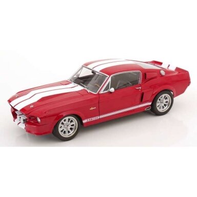 PRE-ORD3R KK - Scale 1/12 1967 Ford Mustang Shelby GT500 Eleanor, red/white