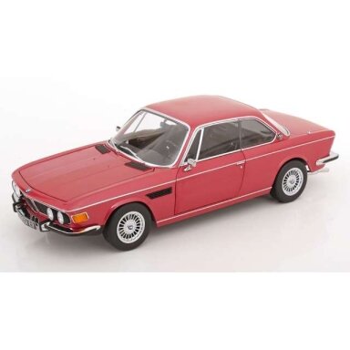 PRE-ORD3R KK - Scale 1/12 1971 BMW 3.0 CSI E9, red metallic with Alpina rims