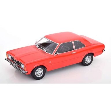 PRE-ORD3R KK - Scale 1/18 1971 Ford Taunus GT Sedan, light red