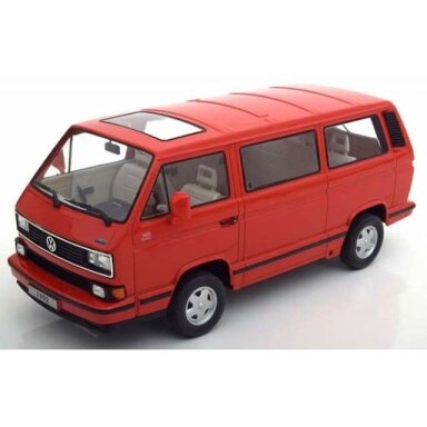 PRE-ORD3R KK - Scale 1/18 1992 Volkswagen T3 Multivan Limited Last Edition, red