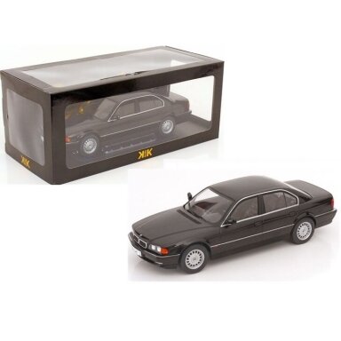 PRE-ORD3R KK Scale 1/18 1994 BMW 740i E38 1.Serie, black metallic