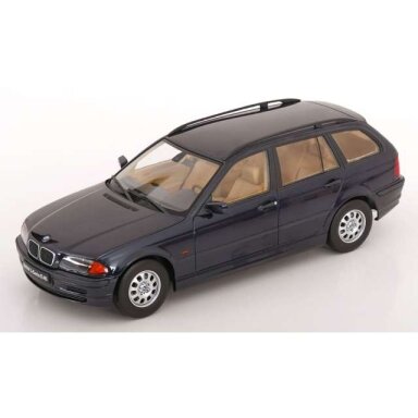 PRE-ORD3R KK - Scale 1/18 1999 BMW 3 series E46 Touring, dark blue metallic