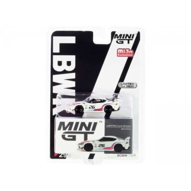 Mini GT LB WORKS Toyota GR Supra #26 Martini Racing, white/red/blue