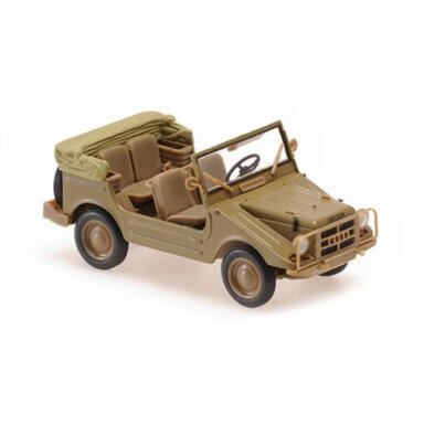 Maxichamps Modeliukas 1/43 1955 DKW Munga, khakigrey satin Maxichamps Modeliukas 1/43 1955 DKW Munga, khakigrey satin