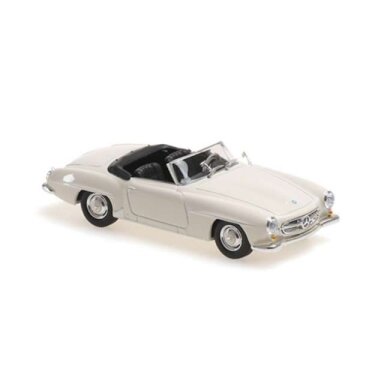 Maxichamps Modeliukas 1/43 1955 Mercedes-Benz 190 SL(W121), white Maxichamps Modeliukas 1/43 1955 Mercedes-Benz 190 SL(W121), white