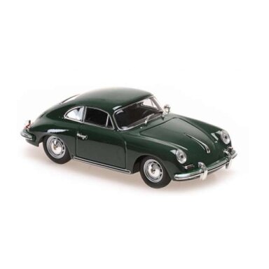 PRE-ORD3R Maxichamps 1/43 1961 Porsche 356 B Coupe, green