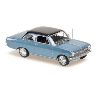 Maxichamps Modeliukas 1/43 1962 Opel Rekord A, blue Maxichamps Modeliukas 1/43 1962 Opel Rekord A, blue
