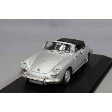 PRE-ORD3R Maxichamps 1/43 1965 Porsche 356 C Cabriolet, silver