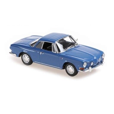 PRE-ORD3R Maxichamps 1/43 1966 Volkswagen Karmann Ghia 1600, blue