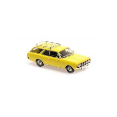 Maxichamps Modeliukas 1/43 1969 Opel Rekord C Caravan, yellow Maxichamps Modeliukas 1/43 1969 Opel Rekord C Caravan, yellow