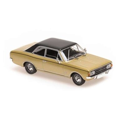 Maxichamps Modeliukas 1/43 1970 Opel Commodore A, gold metallic Maxichamps Modeliukas 1/43 1970 Opel Commodore A, gold metallic