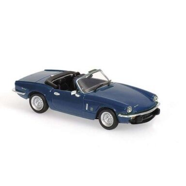 PRE-ORD3R Maxichamps 1/43 1972 Triumph Spitfire MKIV, blue