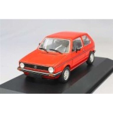 PRE-ORD3R Maxichamps 1/43 1980 VW Golf 1, red