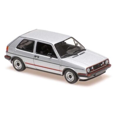 PRE-ORD3R Maxichamps 1/43 1985 Volkswagen Golf GTI, silver metallic
