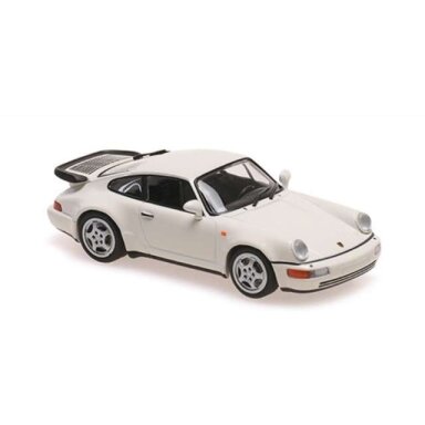 PRE-ORD3R Maxichamps 1/43 1990 Porsche 911 Turbo (964), white