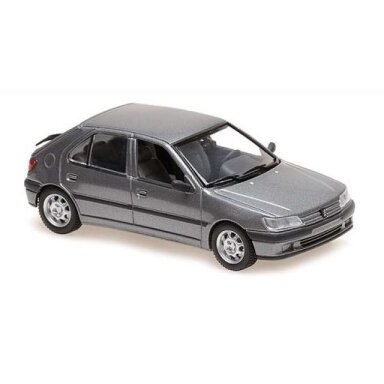 Maxichamps Modeliukas 1/43 1995 Peugeot 306 4-door, silver Maxichamps Modeliukas 1/43 1995 Peugeot 306 4-door, silver