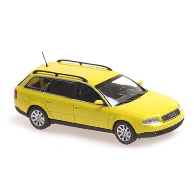 Maxichamps Modeliukas 1/43 1997 Audi A6 Avant, yellow Maxichamps Modeliukas 1/43 1997 Audi A6 Avant, yellow