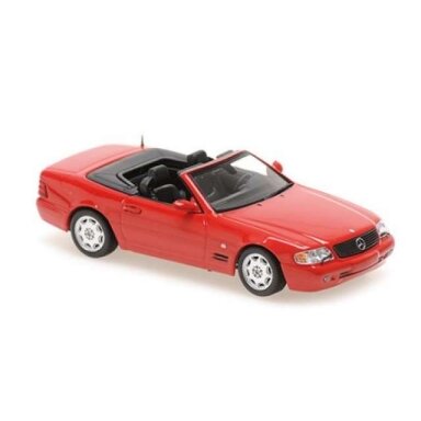 Maxichamps Modeliukas 1/43 1999 Mercedes Benz SL-class R129, red Maxichamps Modeliukas 1/43 1999 Mercedes Benz SL-class R129, red