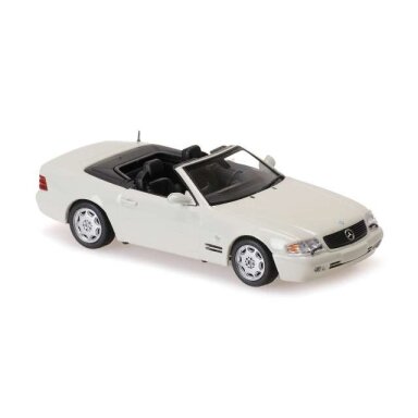 Maxichamps Modeliukas 1/43 1999 Mercedes Benz SL-class R129, white Maxichamps Modeliukas 1/43 1999 Mercedes Benz SL-class R129, white