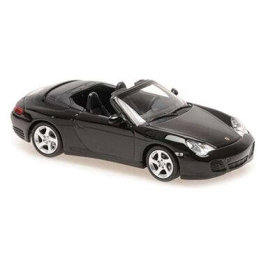 PRE-ORD3R Maxichamps 1/43 2003 Porsche 911 4S Cabriolet, black