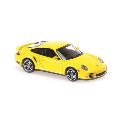 PRE-ORD3R Maxichamps 1/43 2009 Porsche 911 Turbo, yellow