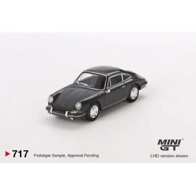 Mini GT Modeliukas 1/64 1964 Porsche 911 (901), slate grey Mini GT Modeliukas 1/64 1964 Porsche 911 (901), slate grey