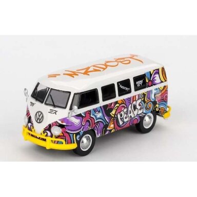 MINI GT Modeliukas 1/64 1967 Volkswagen T1 Micro Bus, Mizu design