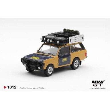 PRE-ORD3R MINI GT Modeliukas 1/64 1981 Land Rover Range Rover *Camel Trophy* H.Fischer/W. Bays Sumatra PRE-ORD3R MINI GT Modeliukas 1/64 1981 Land Rover Range Rover *Camel Trophy* H.Fischer/W. Bays Sumatra