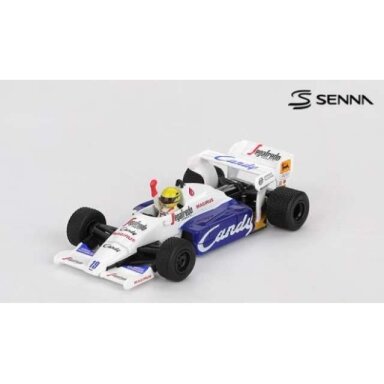 PRE-ORD3R Mini GT 1/64 1984 Toleman TG184 #19 Ayrton Senna Monaco Grand Prix 2nd Place, white/blue