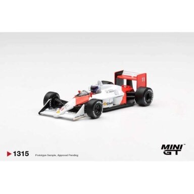 MINI GT Modeliukas 1/64 1988 McLaren MP4/4 #11 Alain Porst Canadian Grand Prix 2nd place, white/red MINI GT Modeliukas 1/64 1988 McLaren MP4/4 #11 Alain Porst Canadian Grand Prix 2nd place, white/red