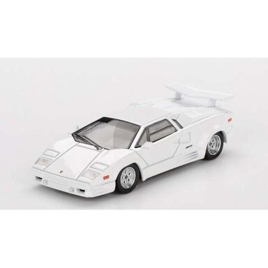 Mini GT 1/64 1989 Lamborghini Countach 25th Anniversary, white