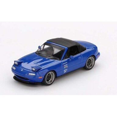 Mini GT 1/64 1990 Mazda MX-5 Miata Tuned Version, dark blue