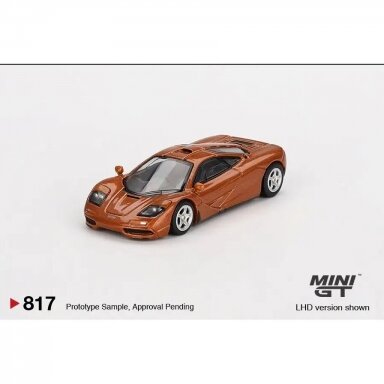 Mini GT 1/64 1993 McLaren F1 Yquem, orange-copper