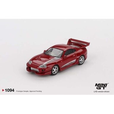 PRE-ORD3R Mini GT 1/64 1994 Toyota Supra MK4 (A80) Veilside Combat V-I, red