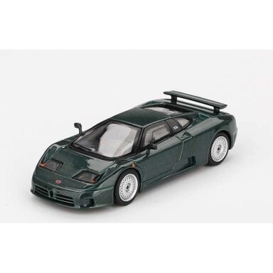 Mini GT 1/64 1995 Bugatti EB110 GT, verde scuro