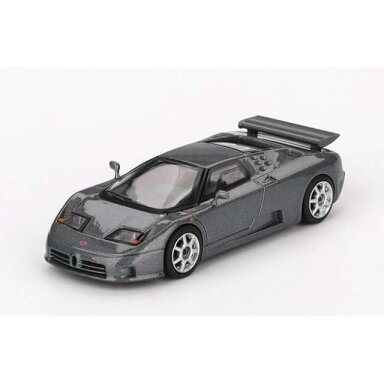 Mini GT 1/64 1995 Bugatti EB110 Super Sport, grigio scuro