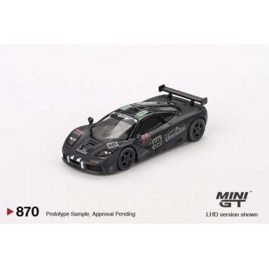 Mini GT Modeliukas 1/64 1995 McLaren F1 GTR, black (yra Sandėlyje) Mini GT Modeliukas 1/64 1995 McLaren F1 GTR, black (yra Sandėlyje)